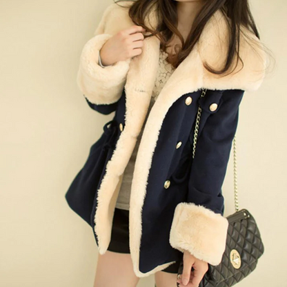 Chaqueta De Invierno Con Diseño Entallado Para Mujer | Ideal Para Temporada Fría