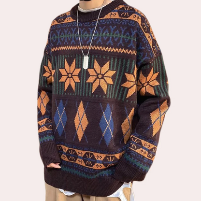 Jersey De Punto Oversize Para Hombre | Ideal Para Uso Diario Y Contextos Informales