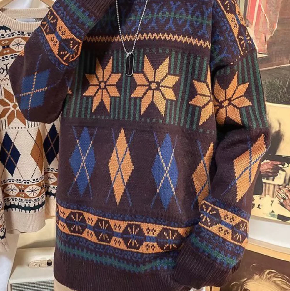 Jersey De Punto Oversize Para Hombre | Ideal Para Uso Diario Y Contextos Informales