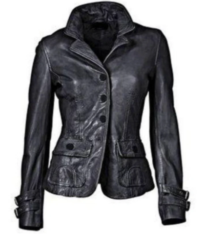 Chaqueta Corta con Cierre Frontal para Mujer | Ideal para Uso Diario