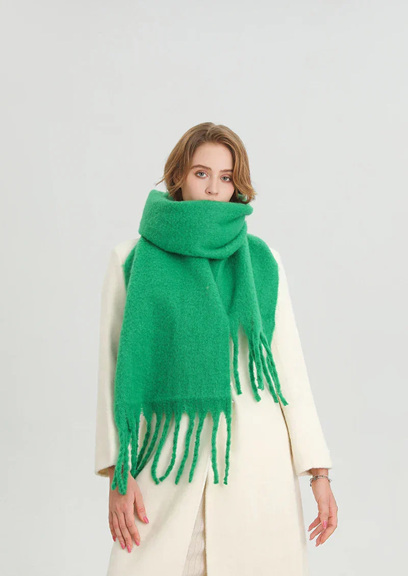 Bufanda Con Forma Alargada Para Adultos | Ideal Para Otoño, Invierno Y Primavera