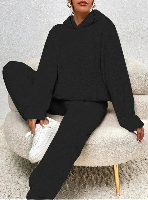 Conjunto de Dos Piezas con Capucha para Mujer | Ideal para Días Frescos