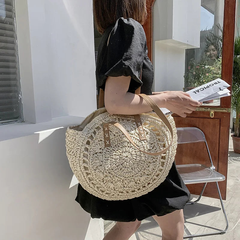 Bolso Redondo Con Bandolera Ajustable Para Mujer | Ideal Para Uso Diario O Actividades De Ocio
