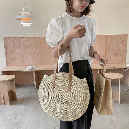 Bolso Redondo Con Bandolera Ajustable Para Mujer | Ideal Para Uso Diario O Actividades De Ocio
