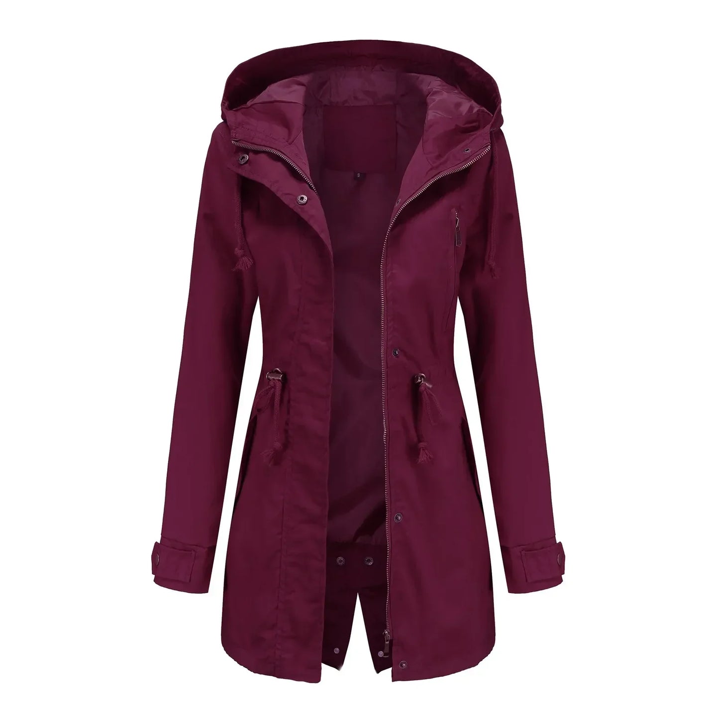 Parka Larga con Capucha Integrada para Mujer | Ideal para la Temporada Fría