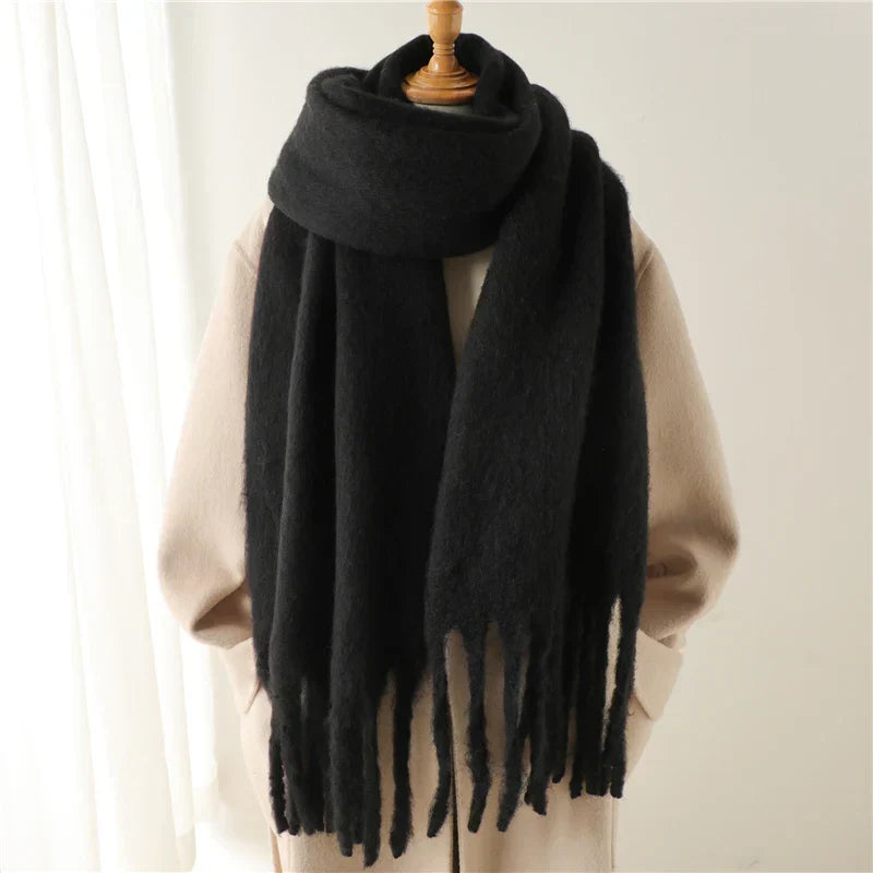 Bufanda Con Largo Extendido Para Adultos | Ideal Para Otoño, Invierno Y Primavera