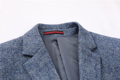 Blazer Gris Con Corte Estructurado Para Hombre | Ideal Para Actividades Profesionales Y Eventos Formales