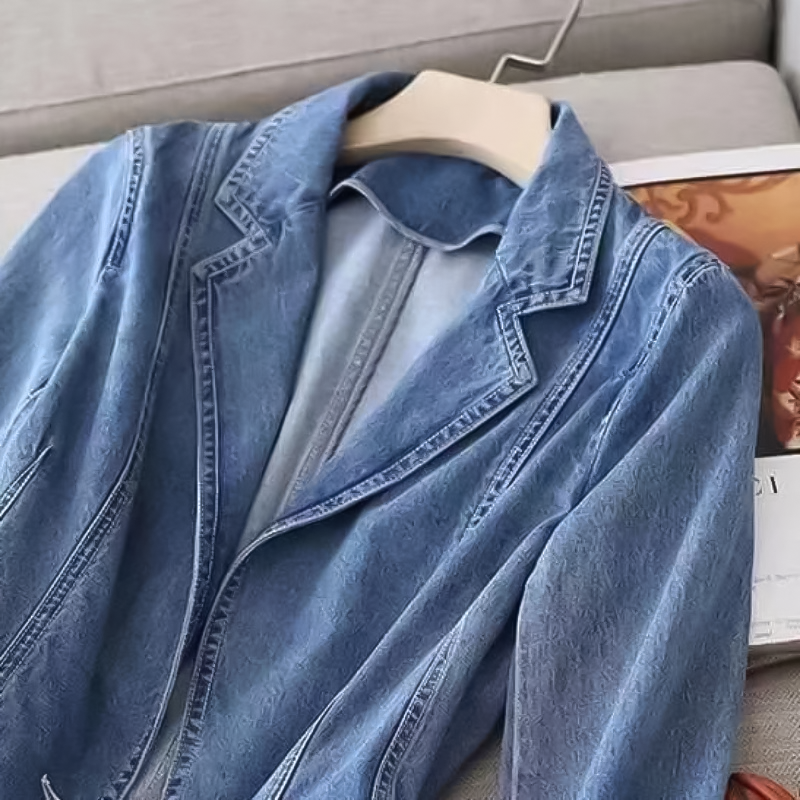 Blazer De Mujer Con Solapas Con Muescas | Ideal Para Uso Profesional Y Diario