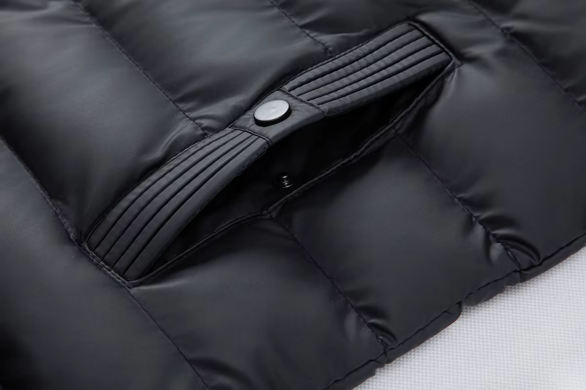 Chaqueta Con Cremallera De Largo Completo Y Capucha Desmontable Para Hombre | Ideal Para Uso Diario