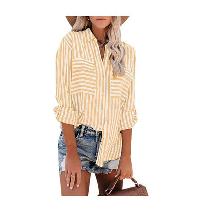 Blusa con Cierre Abotonado para Mujer | Ideal para Uso Diario
