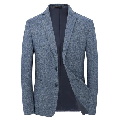 Blazer Gris Con Corte Estructurado Para Hombre | Ideal Para Actividades Profesionales Y Eventos Formales