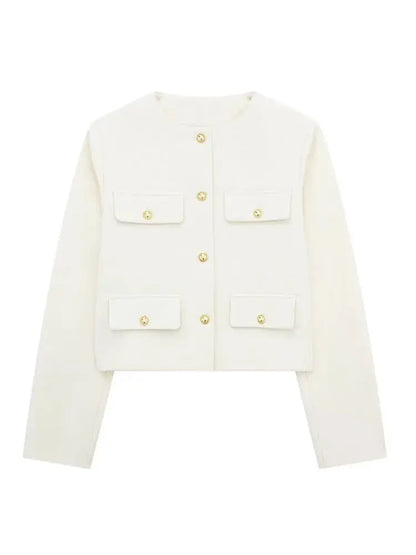 Blazer con Corte Recto y Cierre de Botones para Personas Adultas | Ideal para Uso Profesional y Diario