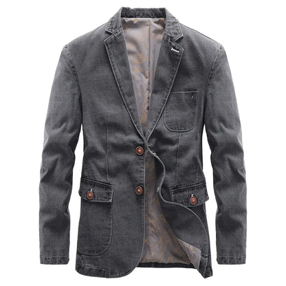 Blazer Con Corte Relajado Para Hombre | Ideal Para Uso Diario Y Ocasiones Semi-Formales