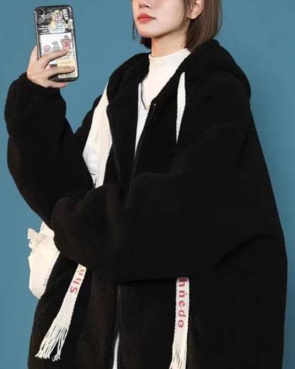 Chaqueta De Invierno De Talla Amplia Con Cierre Frontal Para Mujer | Ideal Para Uso Diario En Invierno
