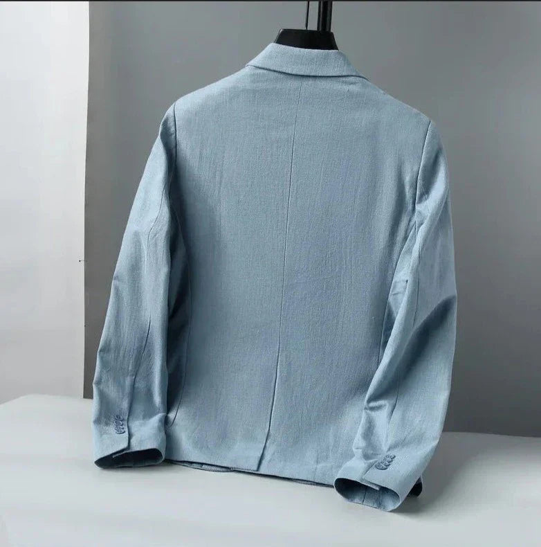 Blazer Con Corte Estándar Para Hombre | Ideal Para Temporadas Cálidas Y Uso Profesional Ligero