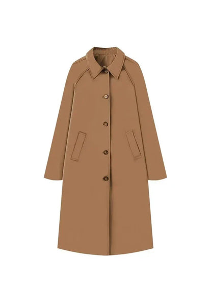 Trench Oversize con Corte Recto para Mujer | Ideal como Prenda Exterior