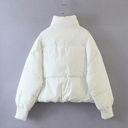 Chaqueta Acolchada Ligera Con Bolsillos Para Mujer | Ideal Para Uso Diario