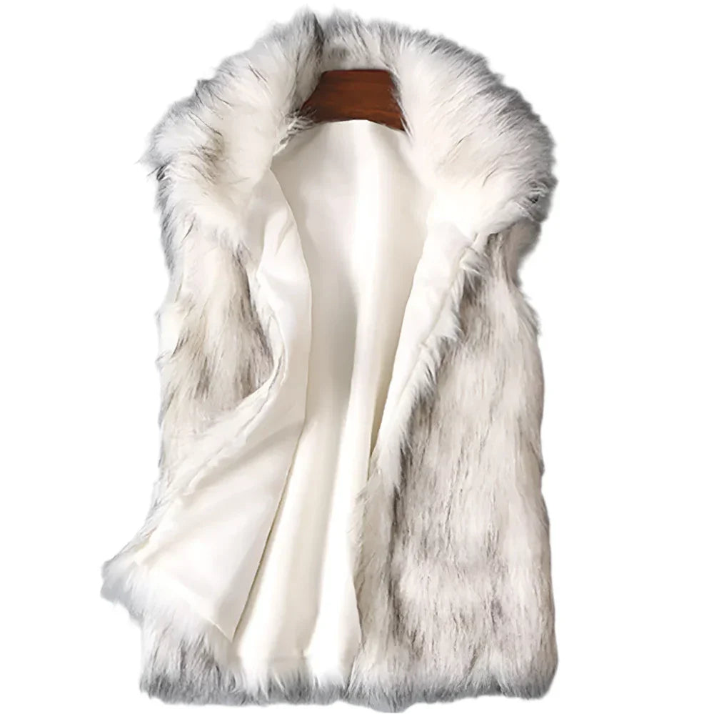 Chaleco Sin Mangas con Cuello Alto para Mujer | Ideal para La Temporada Fría