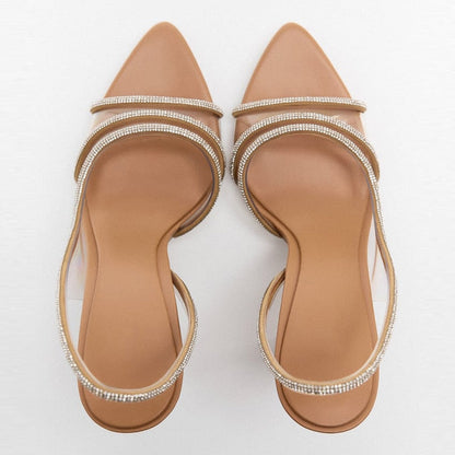 Sandalias de Tacón Alto con Correa Ajustable para Mujer | Ideales para Eventos Formales