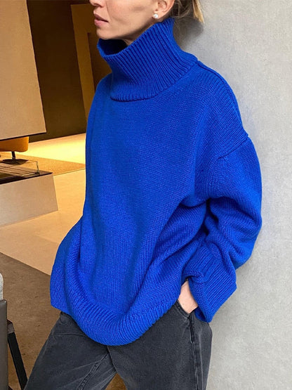 Jersey Con Corte Regular Y Diseño Básico Para Mujer | Ideal Para Otoño E Invierno