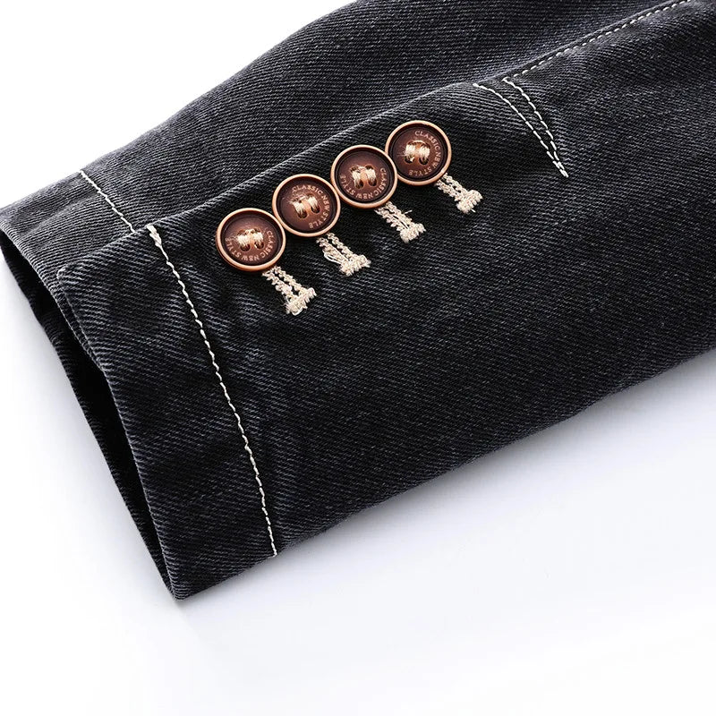 Blazer Con Corte Relajado Para Hombre | Ideal Para Uso Diario Y Ocasiones Semi-Formales