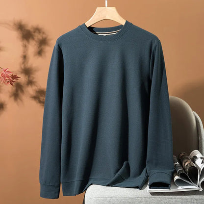 Jersey de Corte Relajado con Cuello y Mangas con Vuelta para Hombre | Ideal para Uso Diario