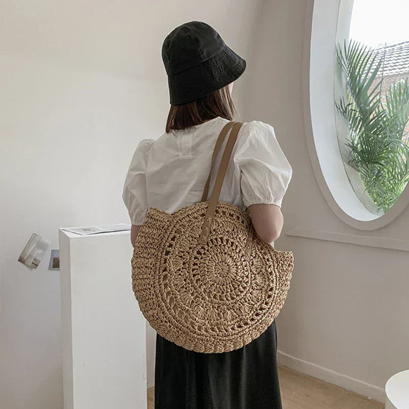 Bolso Redondo Con Bandolera Ajustable Para Mujer | Ideal Para Uso Diario O Actividades De Ocio