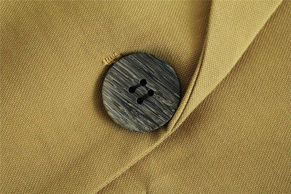 Blazer Con Cierre Cruzado Y Botones Para Mujer | Ideal Para Contextos Profesionales Y Uso Diario