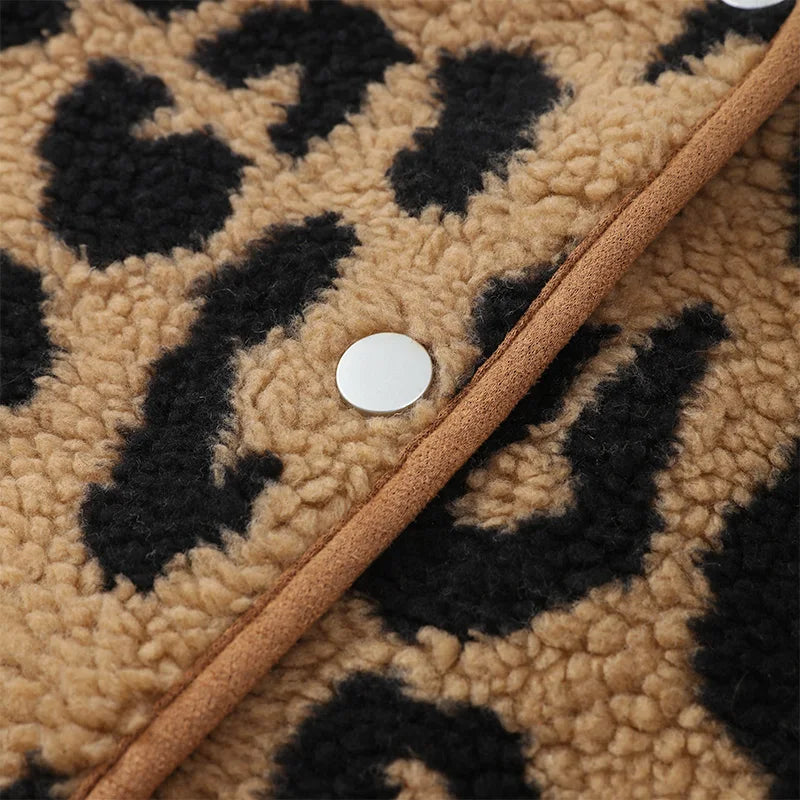Abrigo De Invierno Con Estampado Animal Para Mujer | Ideal Para Temporada Fría