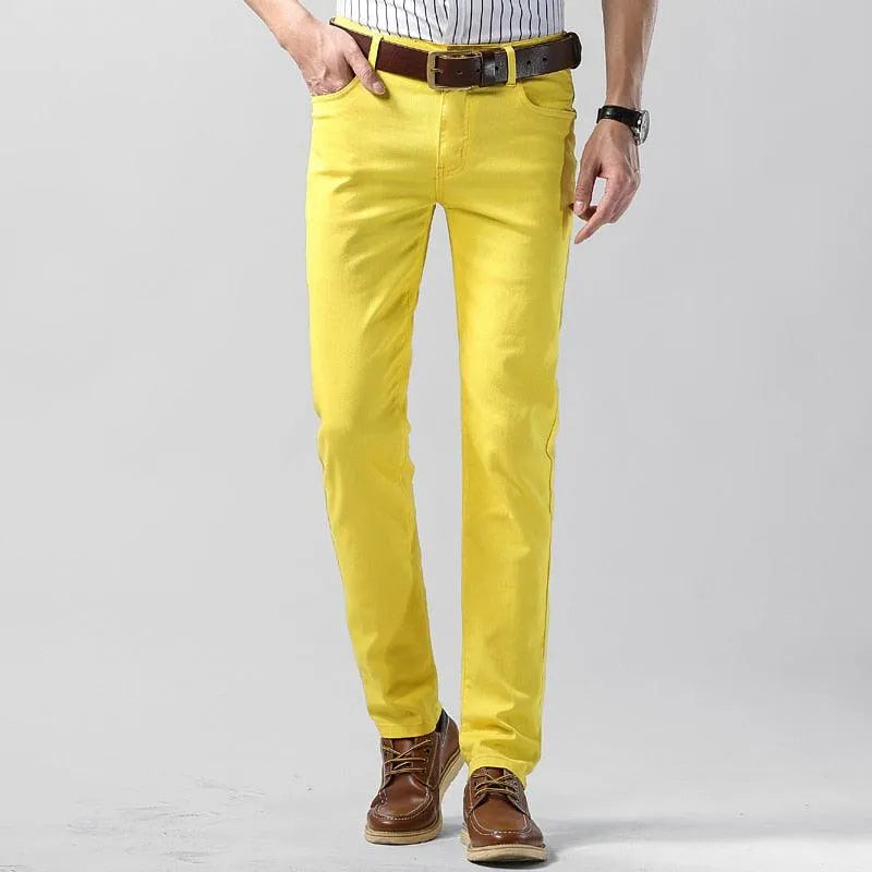 Pantalón de Color con Corte Moderno para Hombre | Ideal para Diferentes Ocasiones