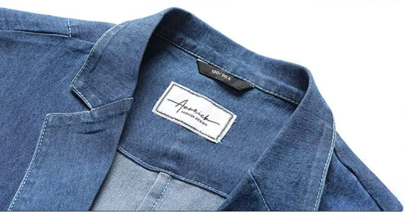 Blazer Para Hombre Con Corte Diario Y Estilo Inspirado En Jeans | Ideal Para Contextos Informales
