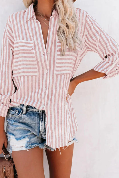 Blusa con Cierre Abotonado para Mujer | Ideal para Uso Diario