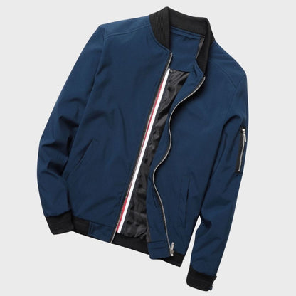 Chaqueta Con Cierre De Cremallera Y Corte Clásico Para Hombre | Ideal Para Uso Diario
