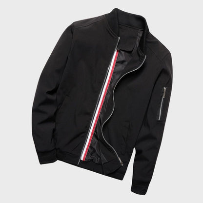 Chaqueta Con Cierre De Cremallera Y Corte Clásico Para Hombre | Ideal Para Uso Diario