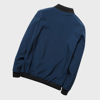 Chaqueta Con Cierre De Cremallera Y Corte Clásico Para Hombre | Ideal Para Uso Diario
