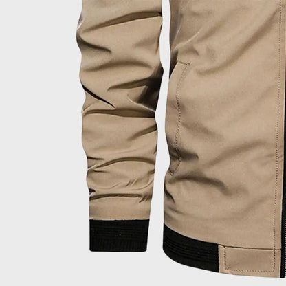 Chaqueta Con Cierre De Cremallera Y Corte Clásico Para Hombre | Ideal Para Uso Diario