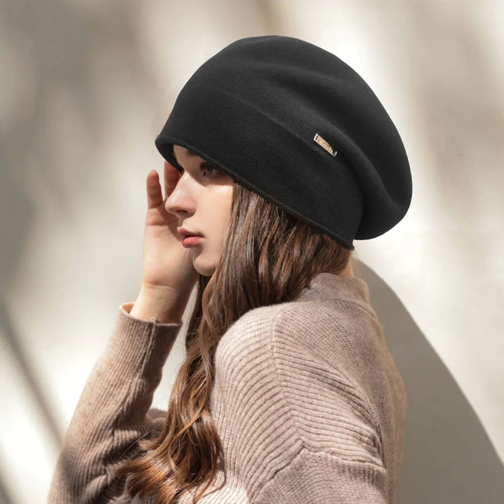 Boina Clásica De Uso Diario Para Mujer | Ideal Para Temporada Fría