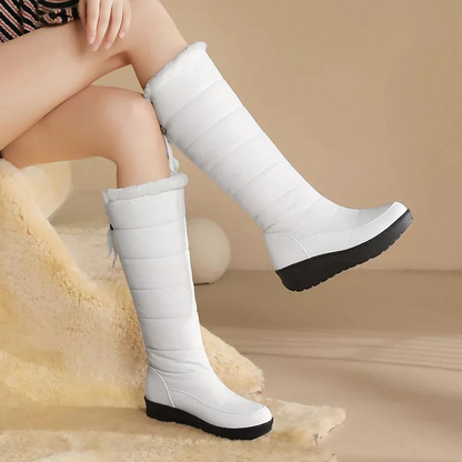 Botas Altas de Invierno para Mujer con Forro Suave | Ideal para Días Fríos