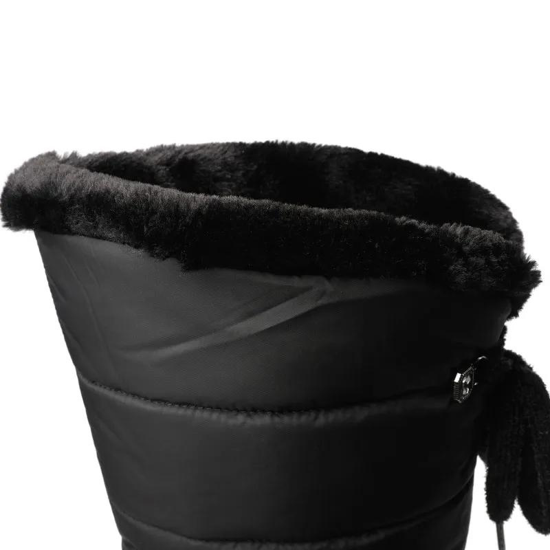 Botas Altas de Invierno para Mujer con Forro Suave | Ideal para Días Fríos