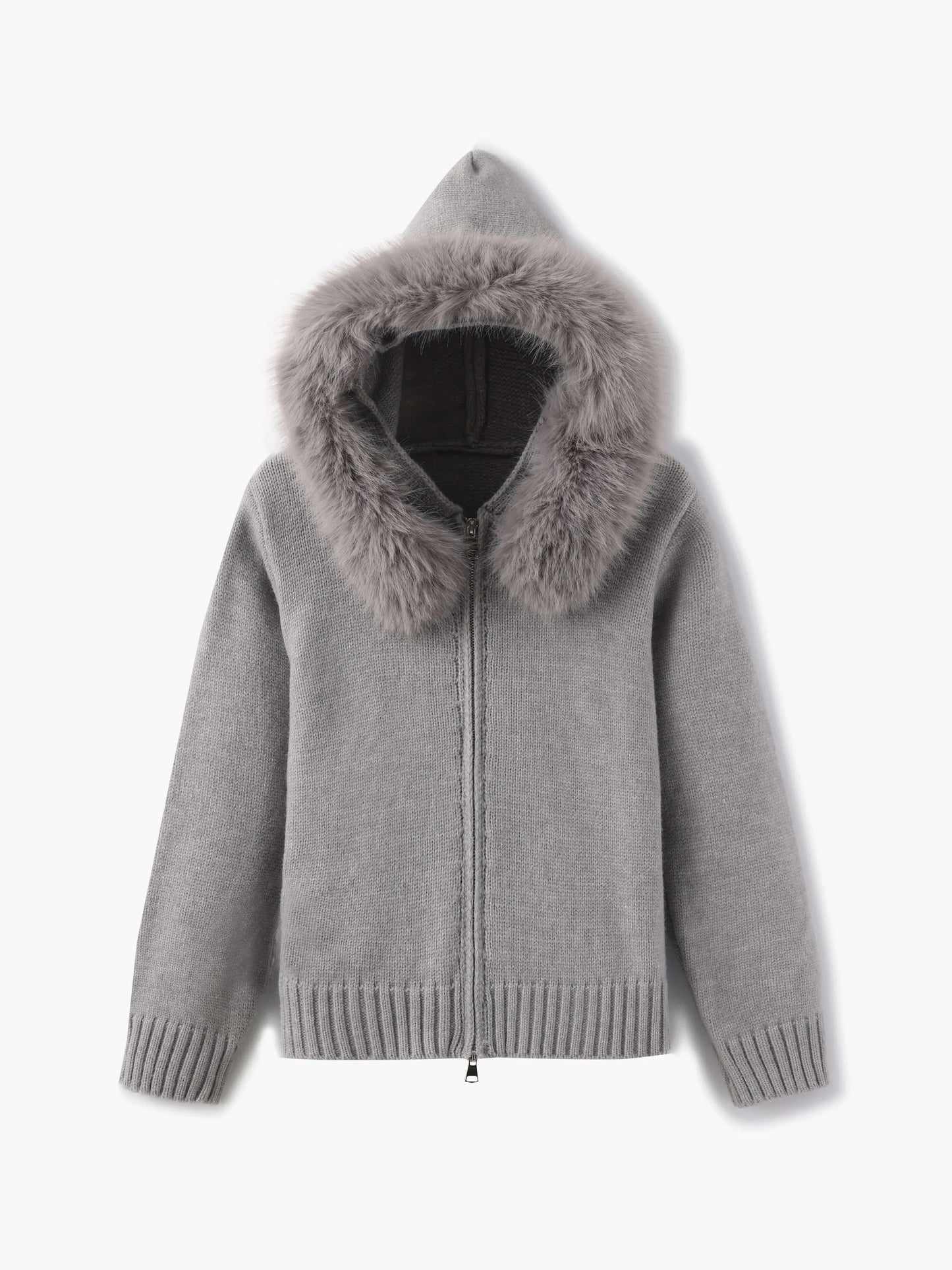 Chaqueta Con Capucha Y Cierre Frontal Para Mujer | Ideal Para Temporada Fría