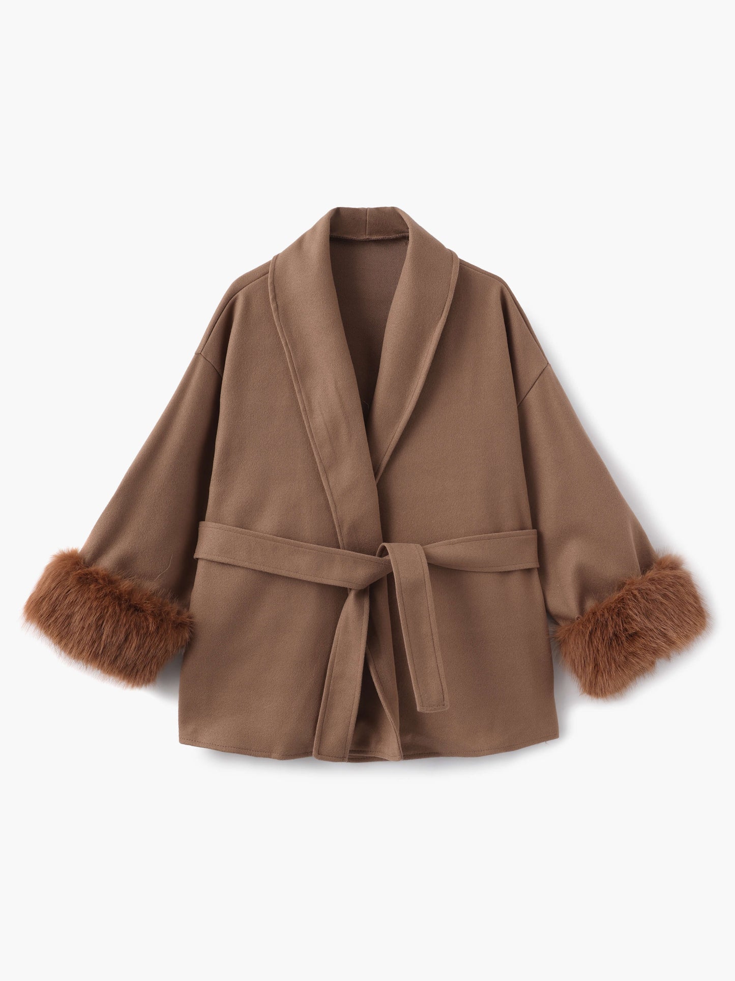Abrigo De Temporada Fría Con Cinturón Ajustable Para Mujer | Ideal Para Otoño E Invierno
