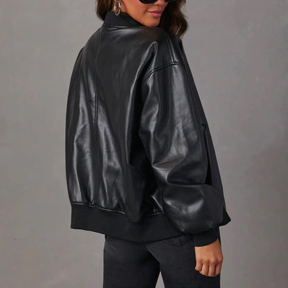 Chaqueta Bomber con Corte Amplio para Mujer | Ideal para Uso Diario y Salidas