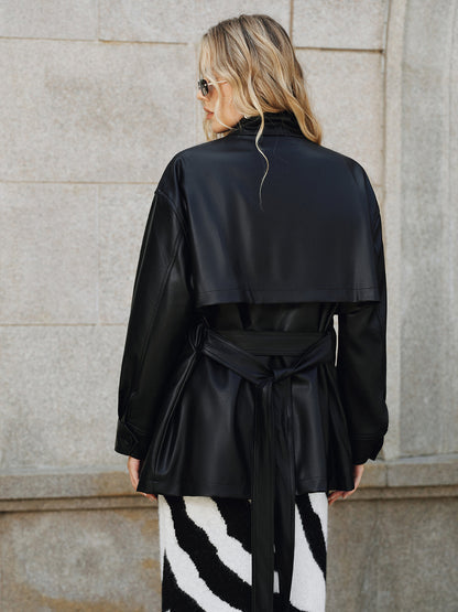 Chaqueta Acolchada con Cuello Subido para Mujer | Ideal para La Media Estación