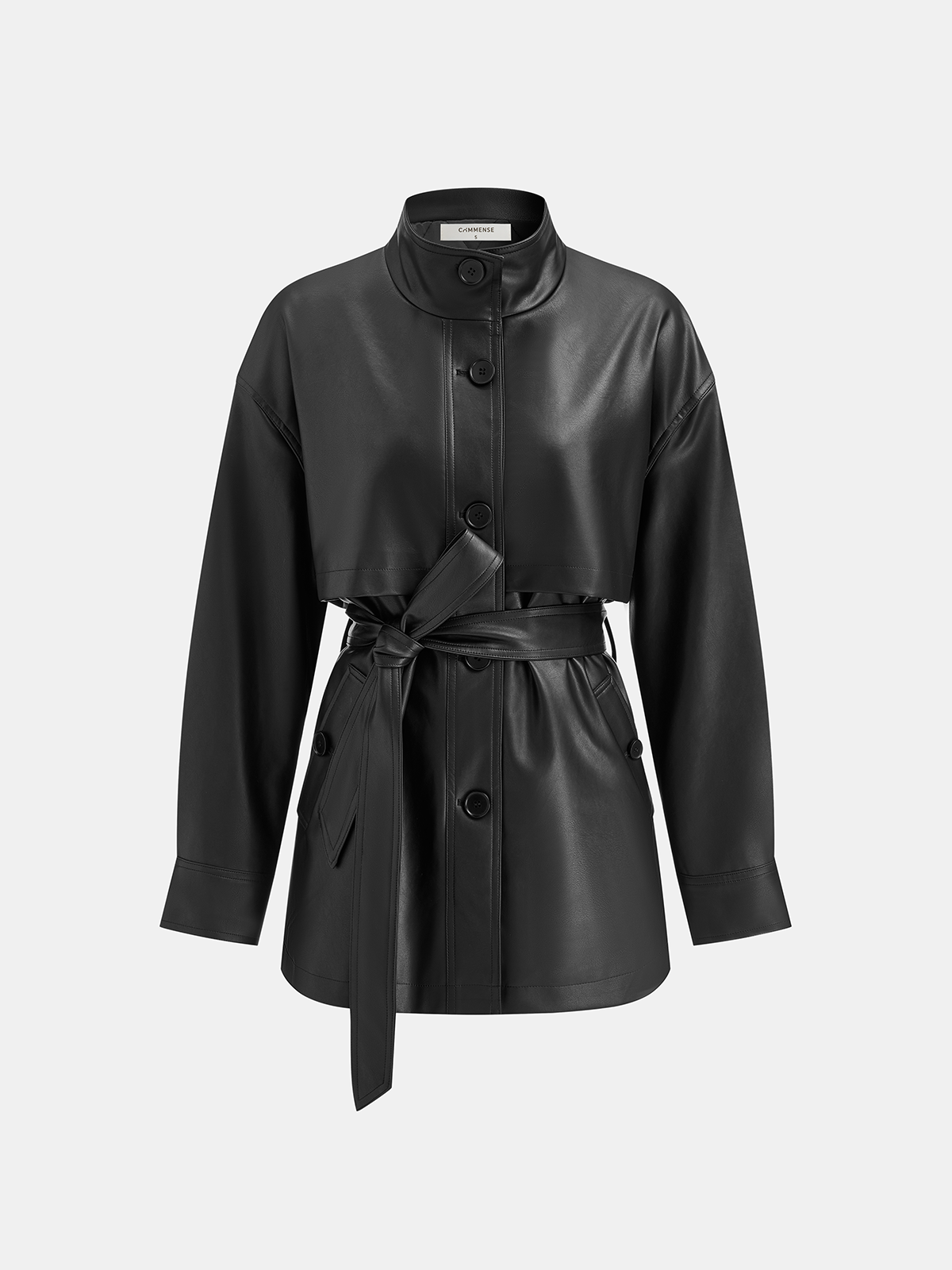 Chaqueta Acolchada con Cinturón Ajustable para Mujer | Ideal para Entretiempo y Uso Exterior