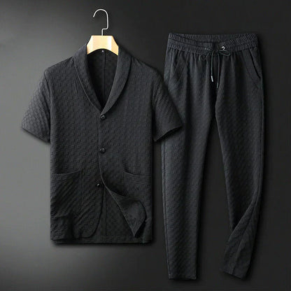 Conjunto De Ropa Dos Piezas Con Top Y Pantalón Para Hombre | Ideal Para Verano