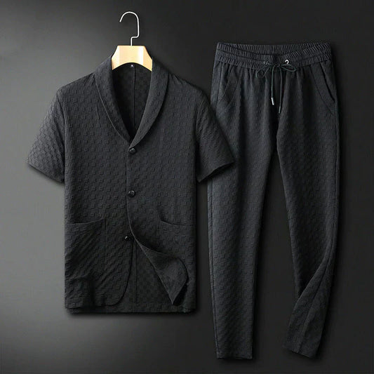Conjunto De Ropa Dos Piezas Con Top Y Pantalón Para Hombre | Ideal Para Verano