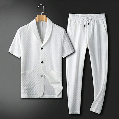 Conjunto De Ropa Dos Piezas Con Top Y Pantalón Para Hombre | Ideal Para Verano
