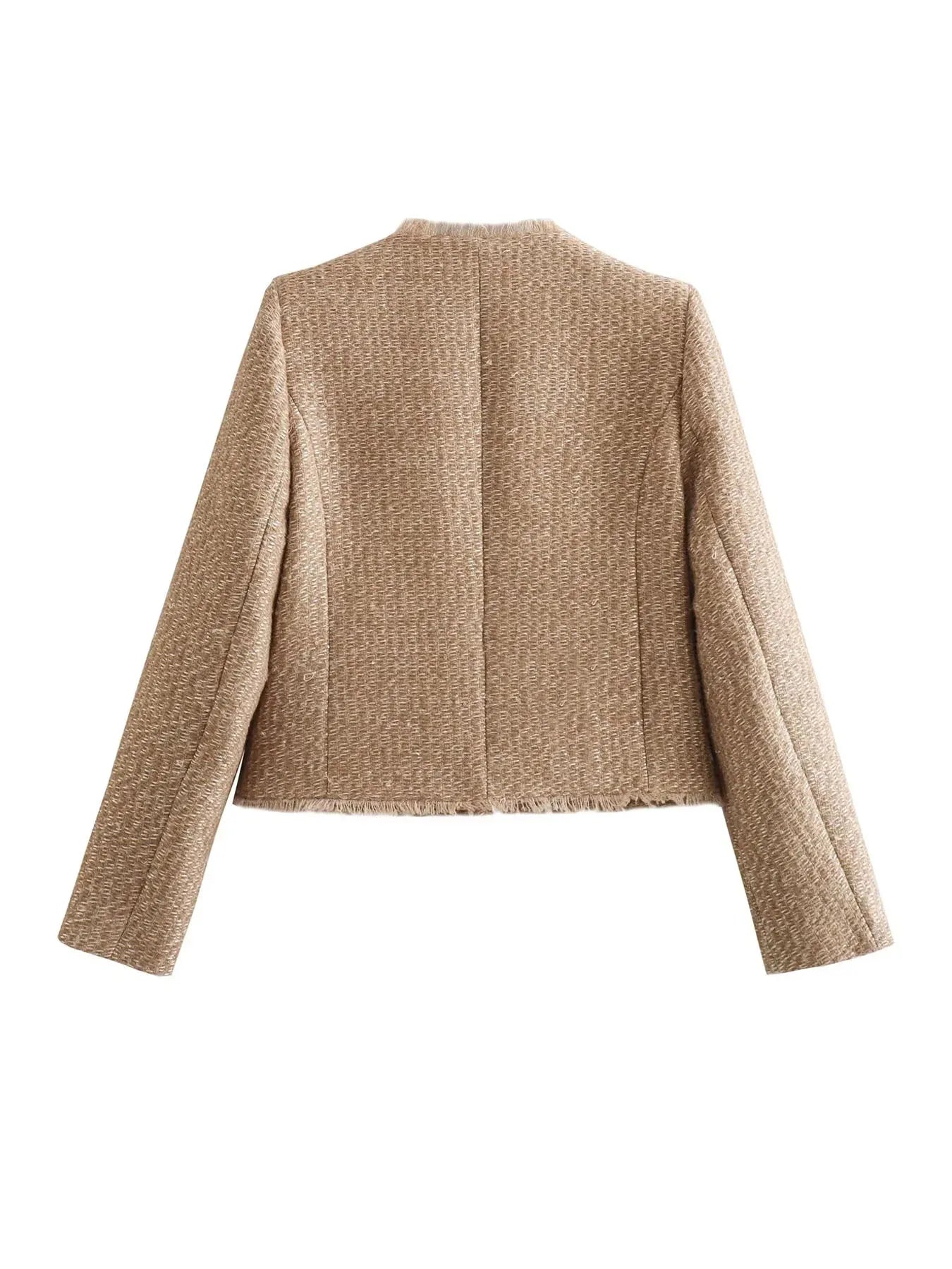 Blazer Corto con Corte Ajustado para Mujer | Ideal para Uso Diario y Profesional