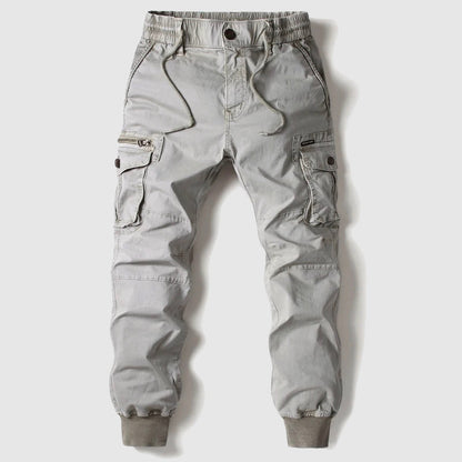 Jogger Cargo con Cintura Elástica y Bolsillos Múltiples para Hombre | Ideal para Uso Diario