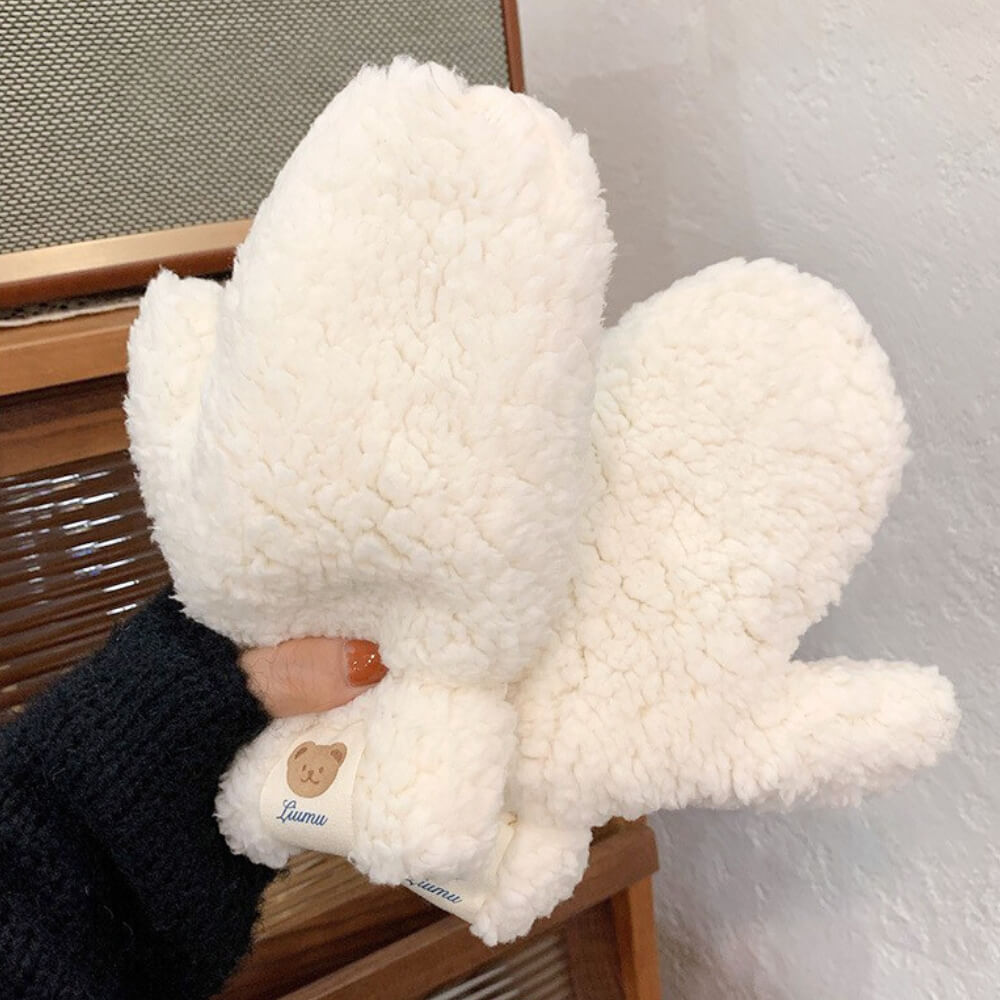 Guantes Con Estructura Lisa Para Adultos | Ideales Para Invierno